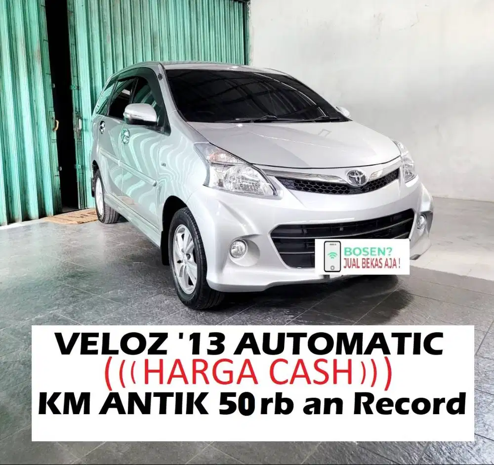 ((CASH)) LOW KM 55rb an RECORD TOYOTA AVANZA VELOZ PAJAK PANJANG 1 THN