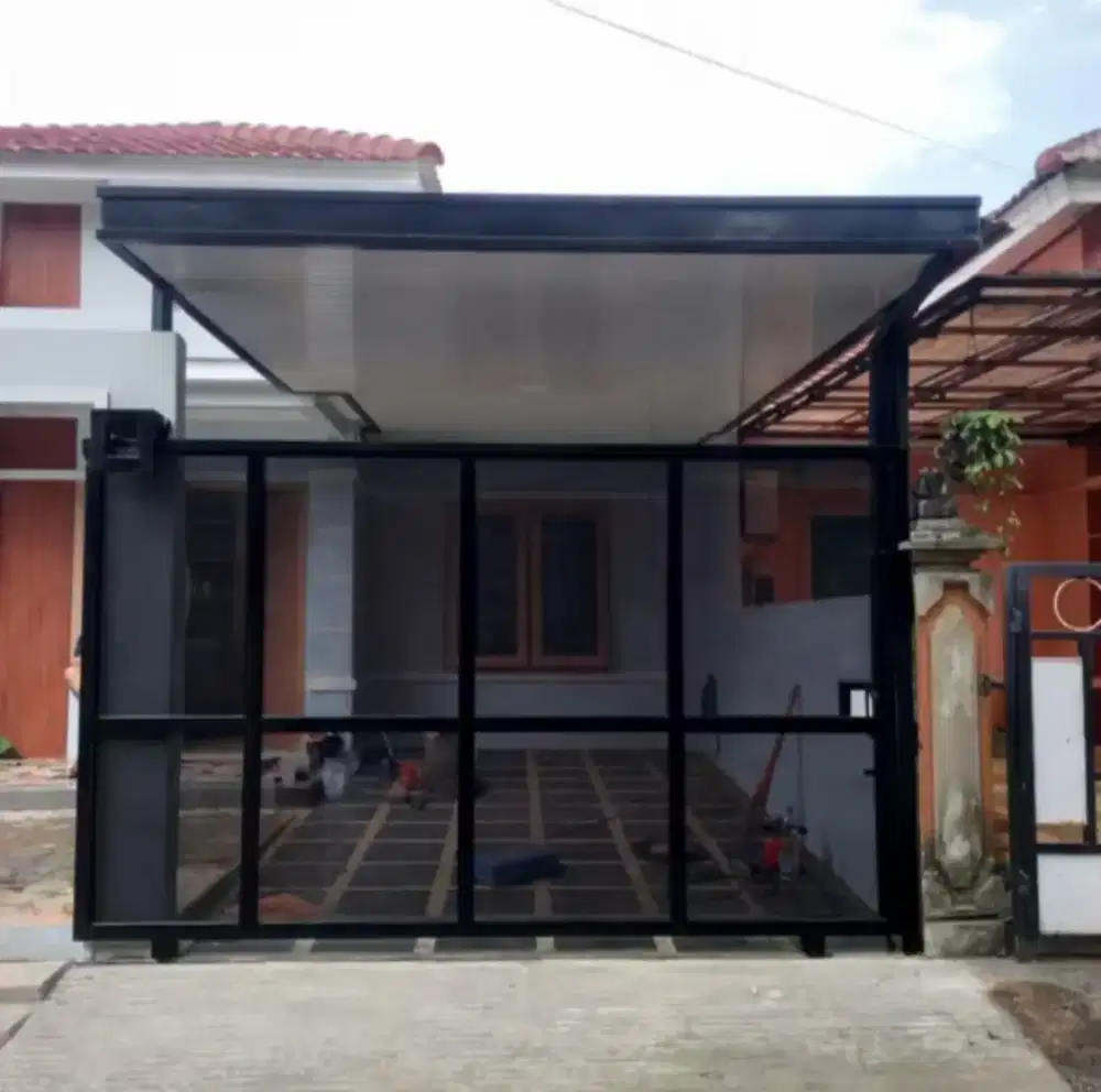 Pagar dorong mininalis