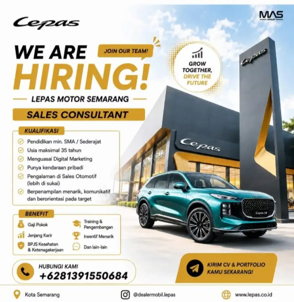 Sales Consultant Otomotif