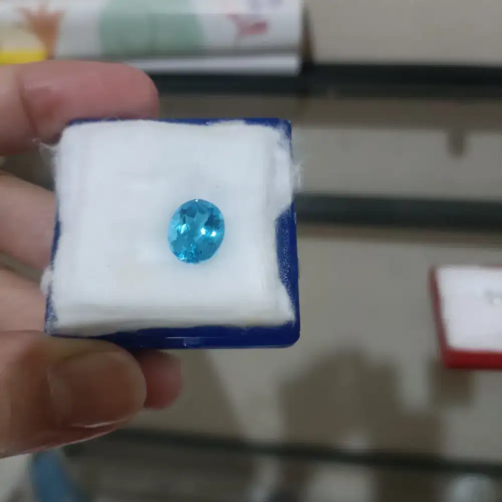 Blue topaz swiss