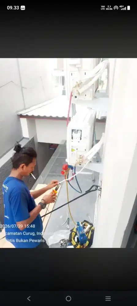 Jasa servis AC kulkas mesin cuci kompa air