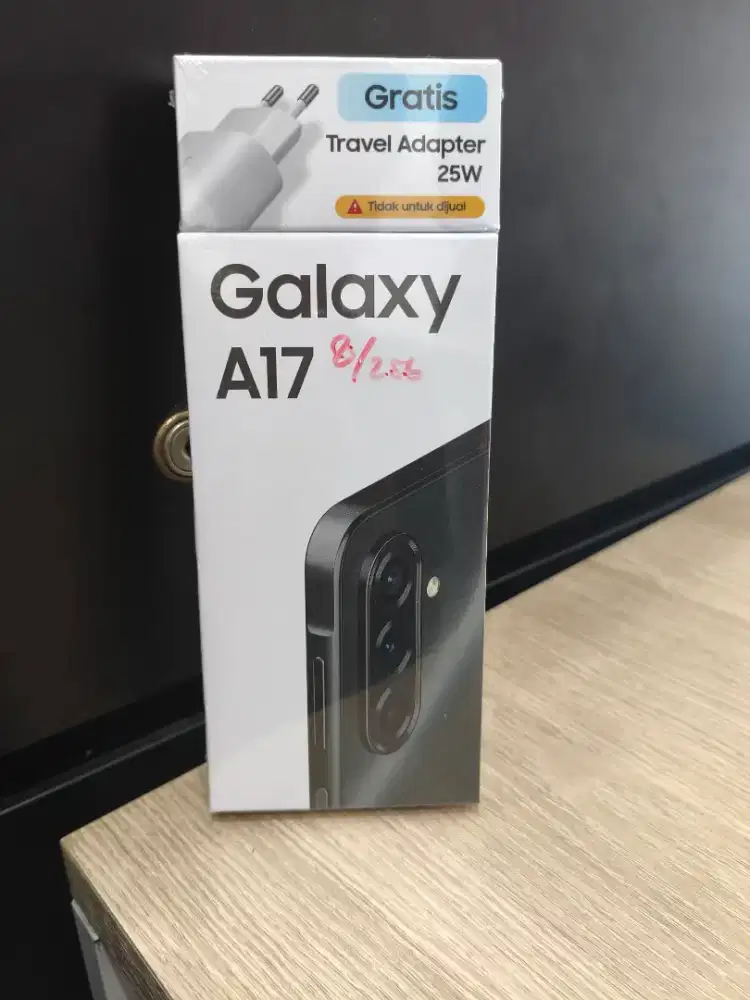 Samsung A17 4G SUPER AMOLED, FREE ADAPTOR, RAM 8GB ROM 256GB