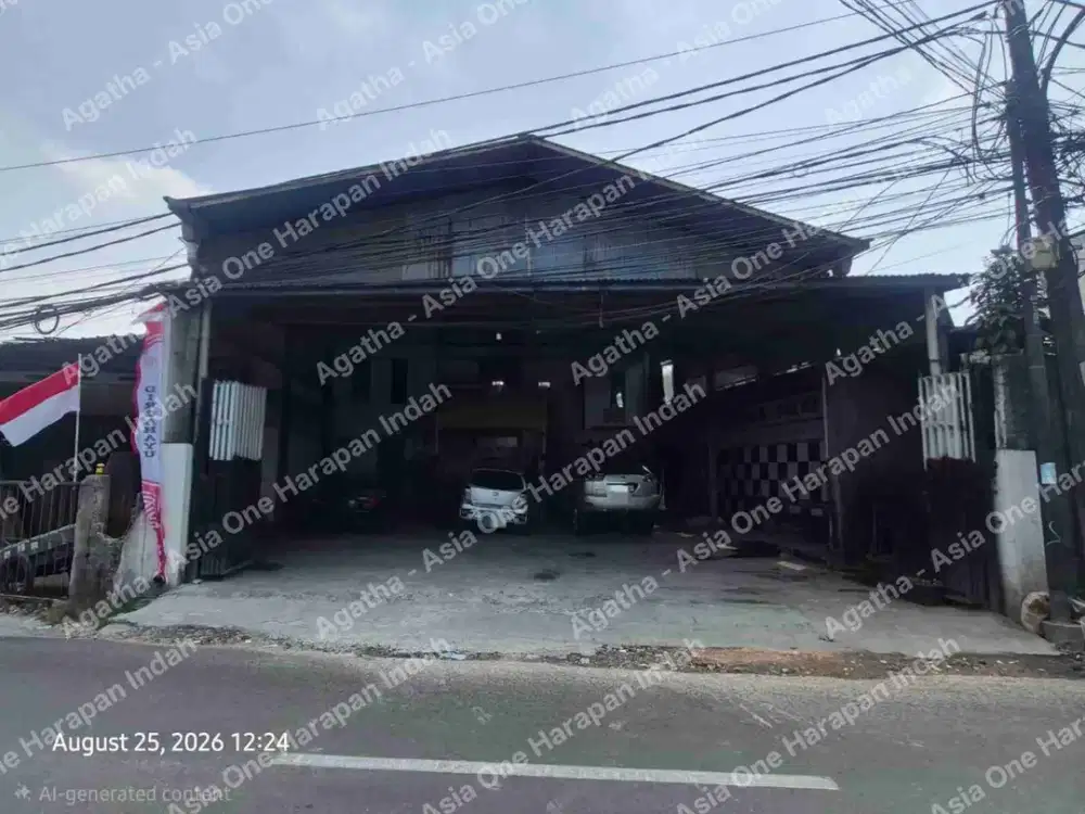 Dijual tempat usaha ex Bengkel di Pulogebang Jakarta Timur