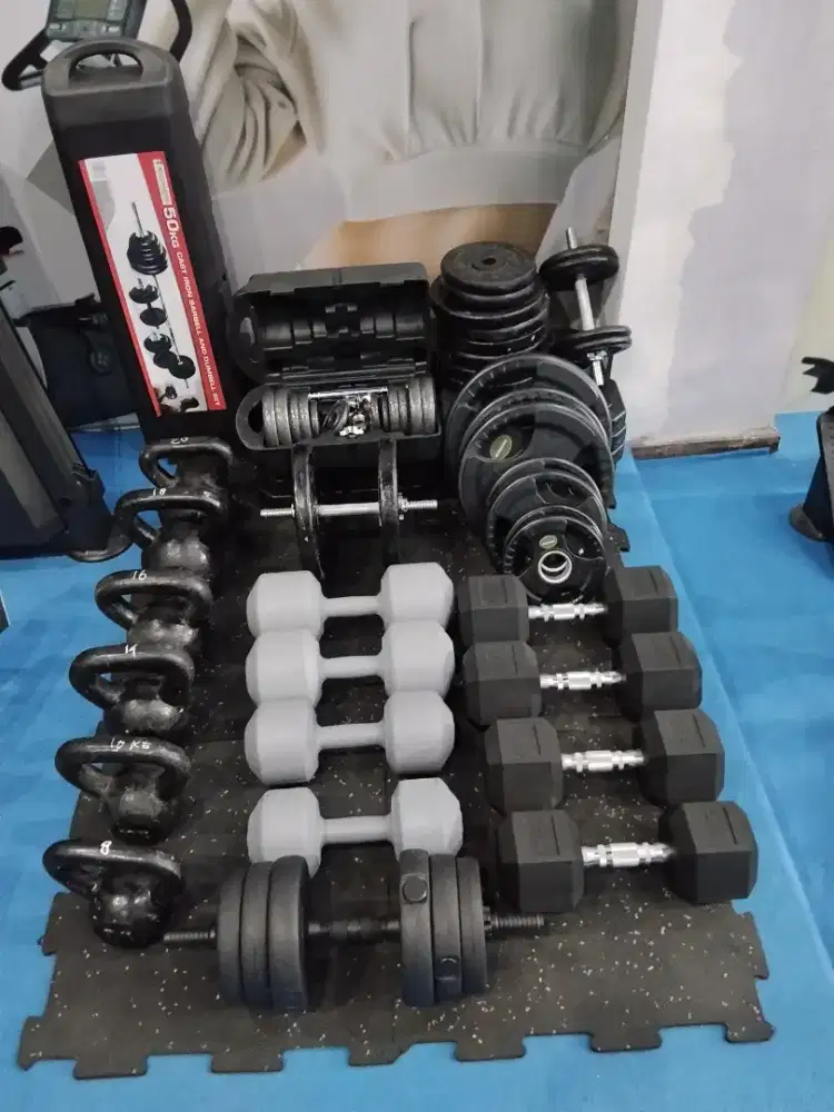 Dumbbell plastik