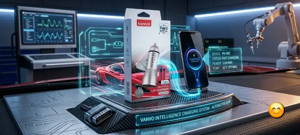 Adaptor Fast Charging Mobil Vanyo