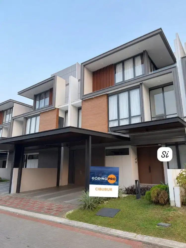 DIJUAL RUMAH EKSKLUSIF DI CLUSTER PREMIUM KOTA WISATA CIBUBUR