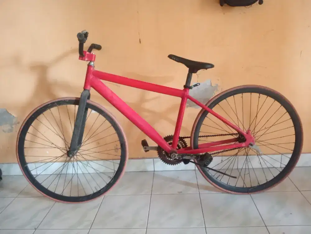 sepeda fixie customs rangka genio