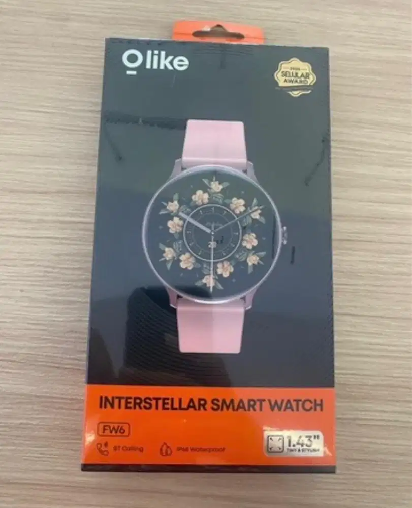 smartwatch olike fw6 pink