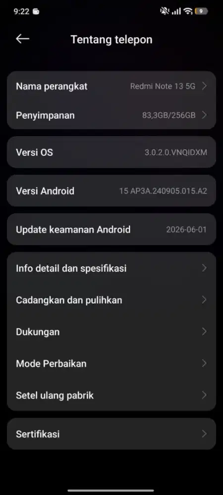 Jual xiomi redmi 13 5g ram 8/256
