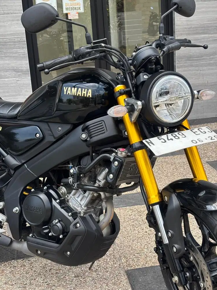 Yamaha XSR 155 VVa th 2024 N Malang Hitam Metalik Koko Motor