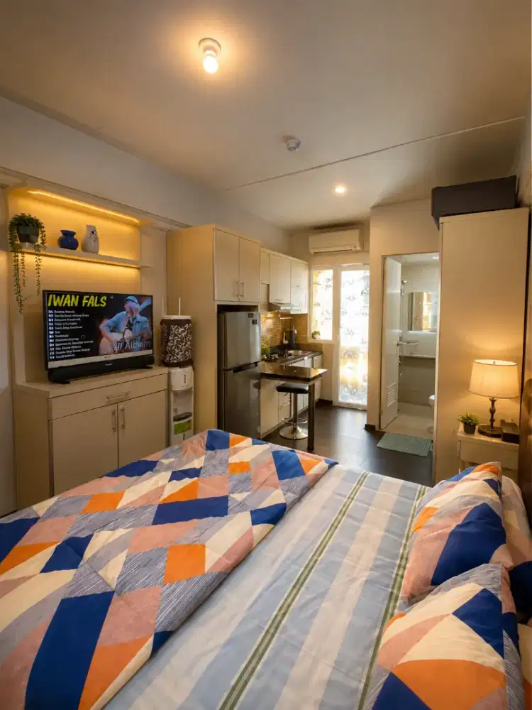Sewa Transit Harian Apartemen Green Pramuka city Jakarta pusat