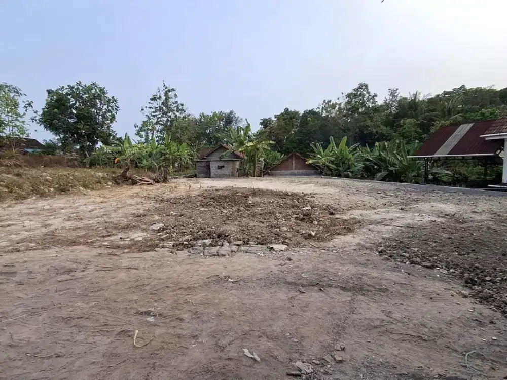DIJUAL TANAH PEKARANGAN GAMPING SLEMAN DEKAT UMY, EXIT TOL, SHM SIAP BANGUN
