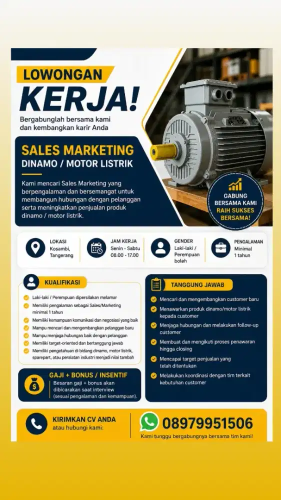 LOKER TANGERANG KOSAMBI