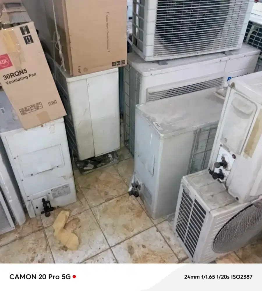 terima ac bekas hidup/mati