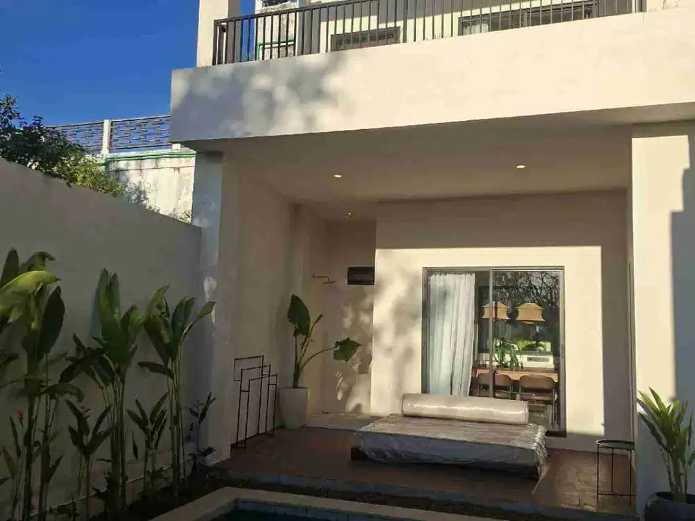 Villa Baru 2lt Furbished lokasi Jl Melangkaja Kutuh, Kuta selatan. area investasi.