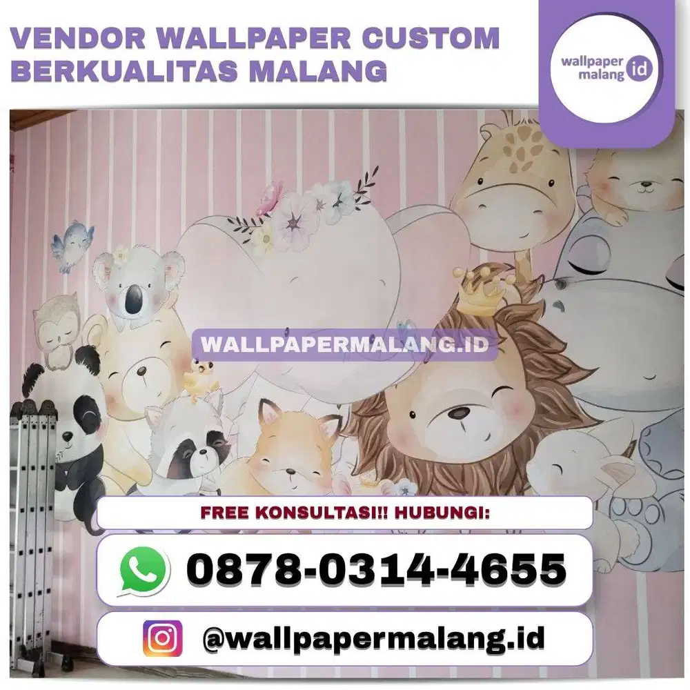 VENDOR WALLPAPER CUSTOM BERKUALITAS MALANG