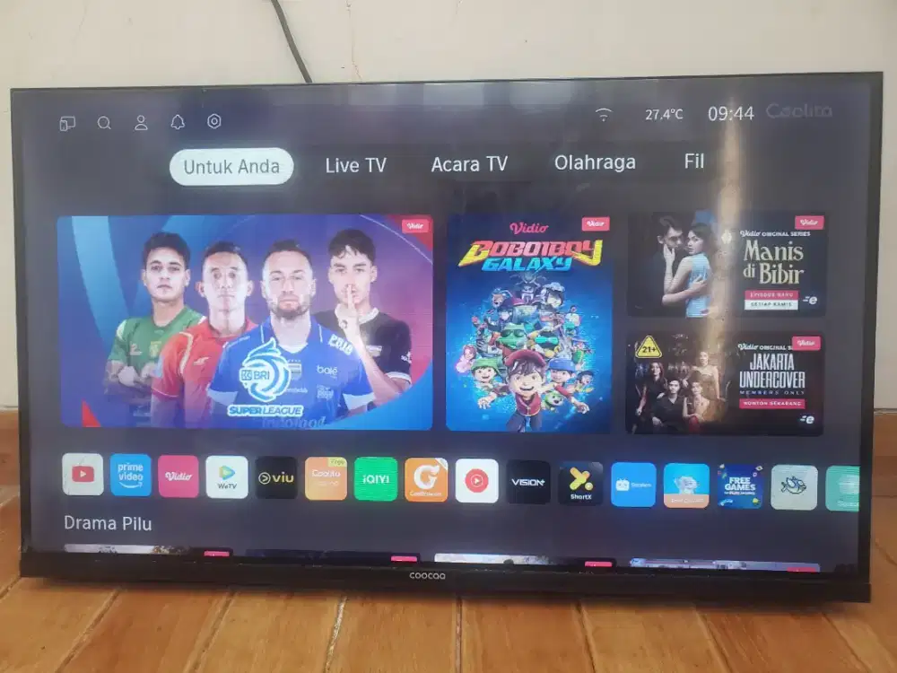 Tv coocaa 23inc
