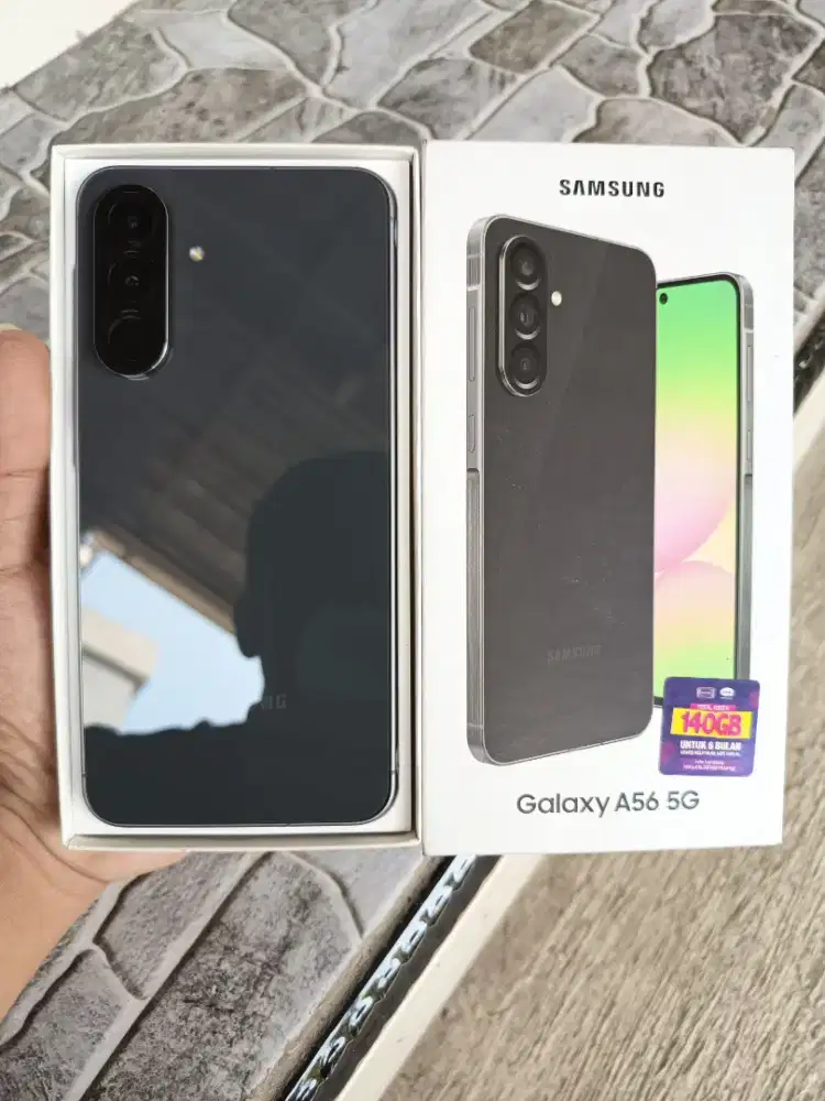 Samsung A56 5G 8/256 (Awesome Graphite), ex Resmi SEIN