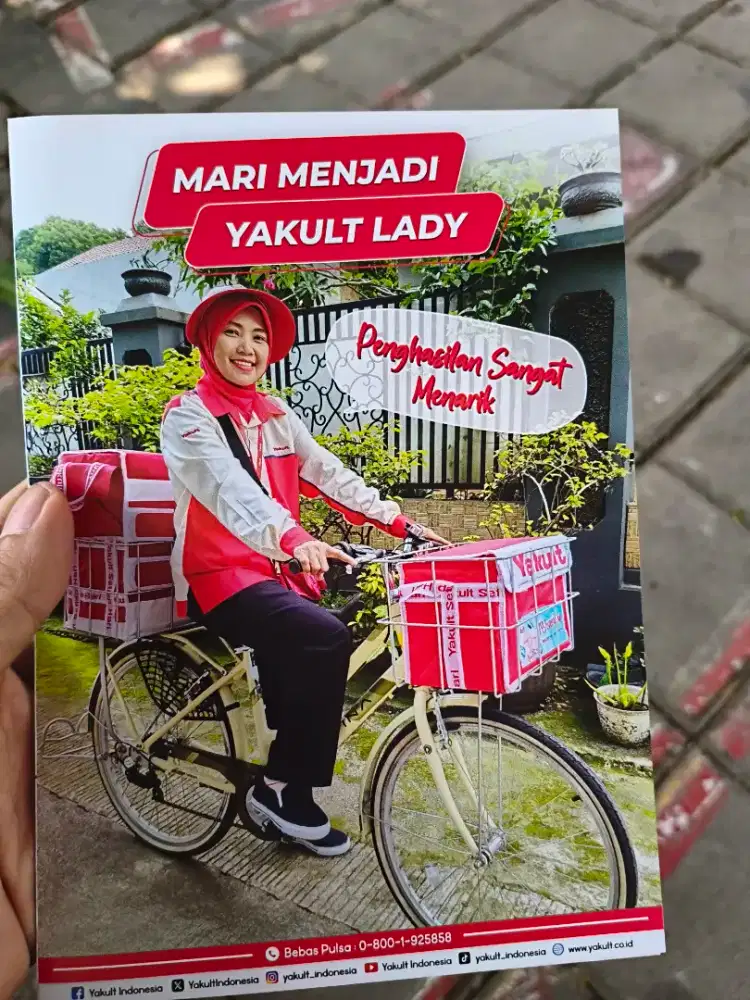 Lowongan menjadi Yakult lady