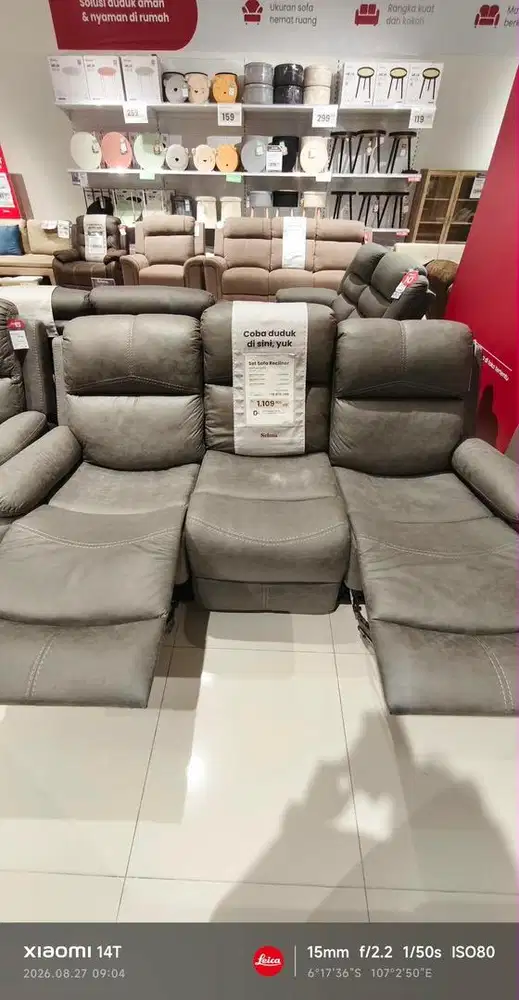 CUCI GUDANG SOFA RECLINER