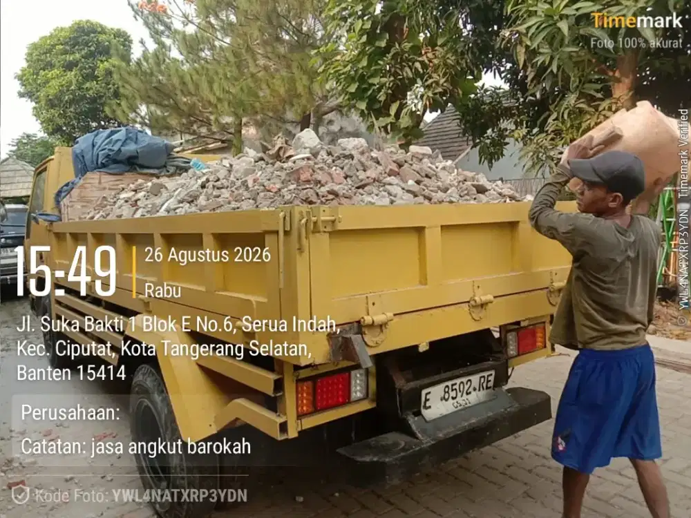 Jasa angkutan puing proyek