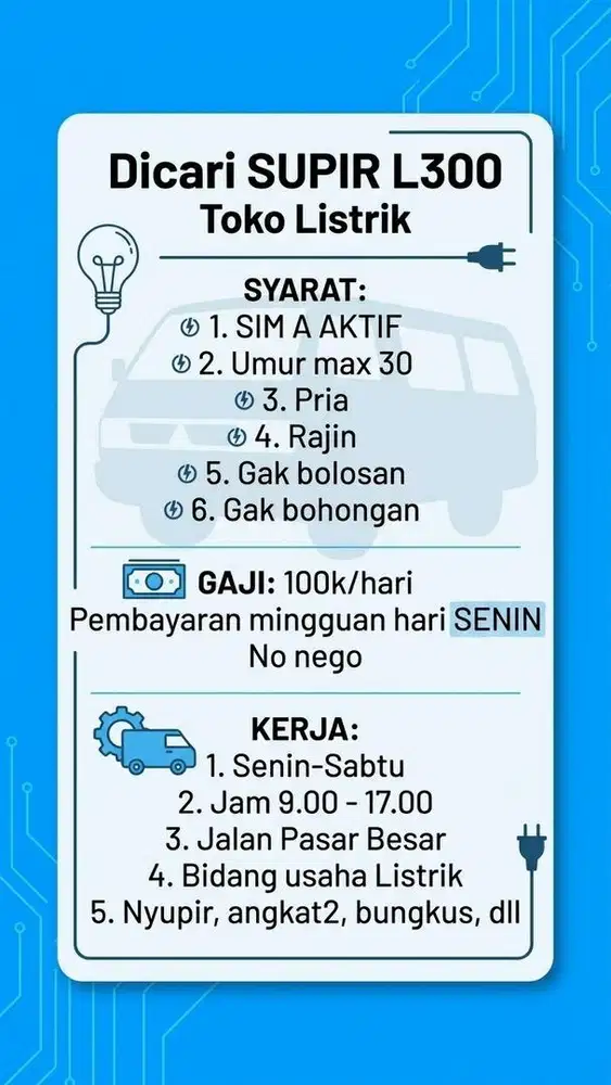 Driver Toko Listrik