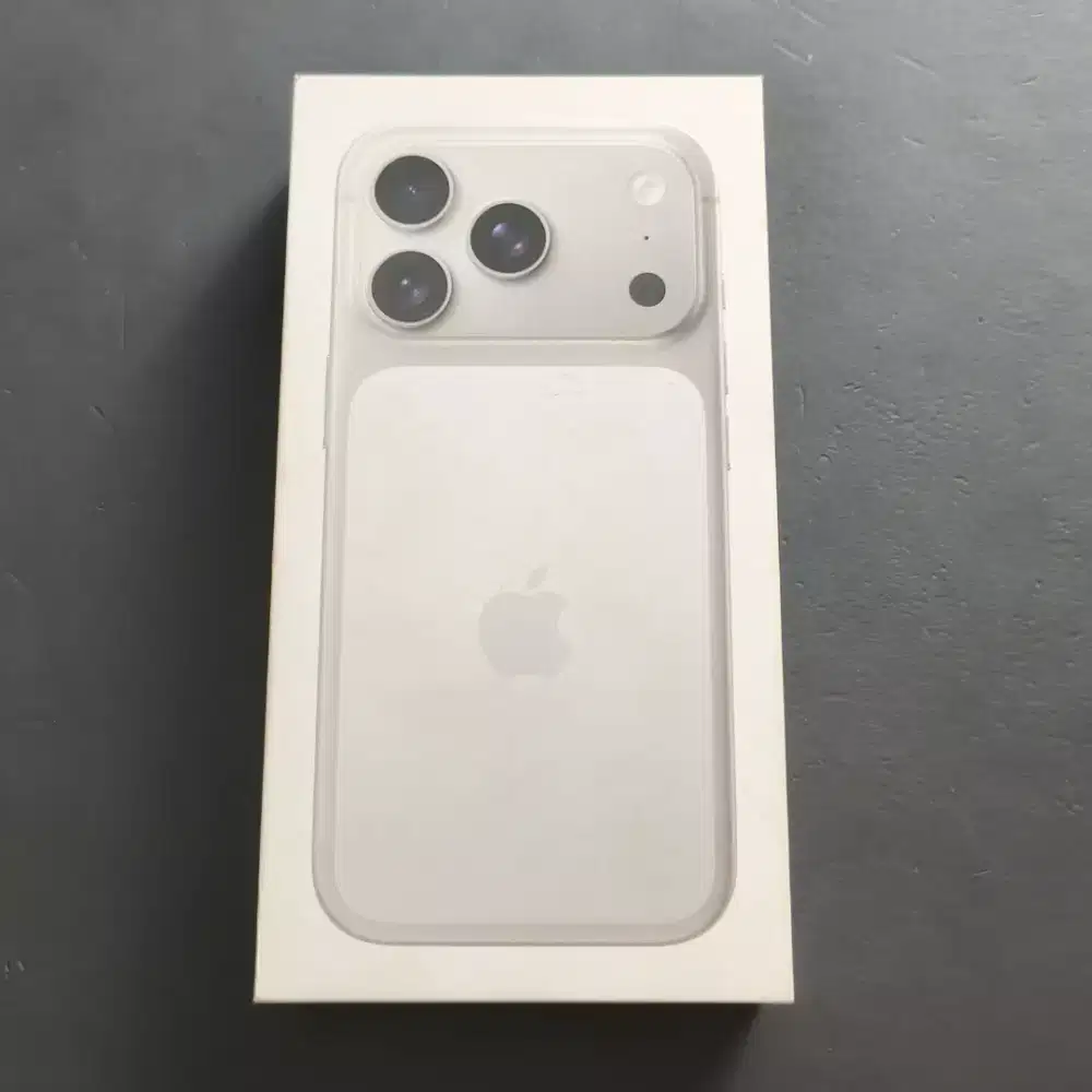 IPHONE 17 PRO SILVER 256GB GARANSI RESMI IBOX