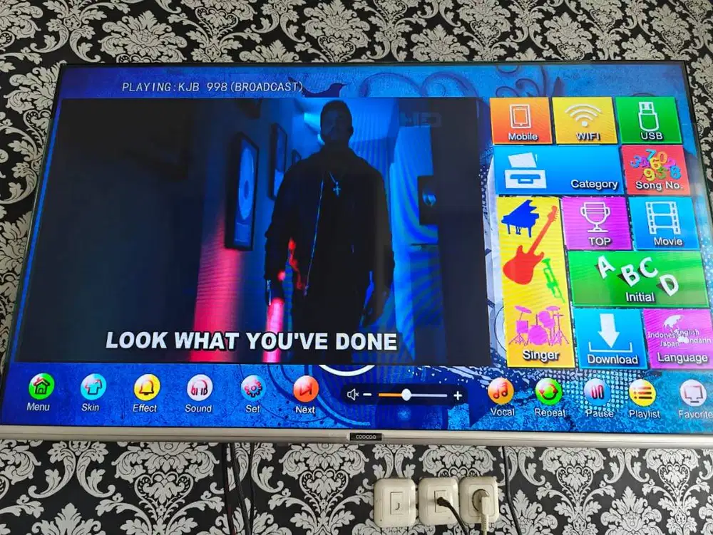 karaoke player KJB KJ998 wifi