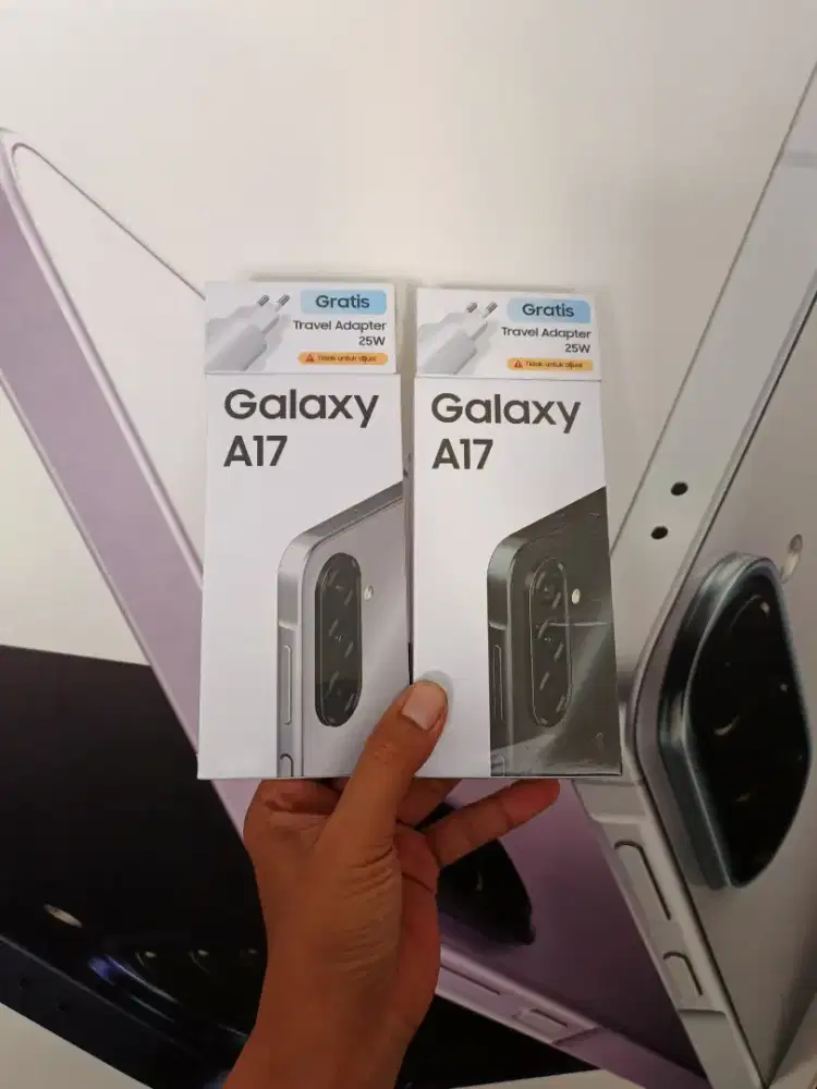 Berminat silahkan WA Samsung Galaxy A17 8/256 Garansi resmi 1thn