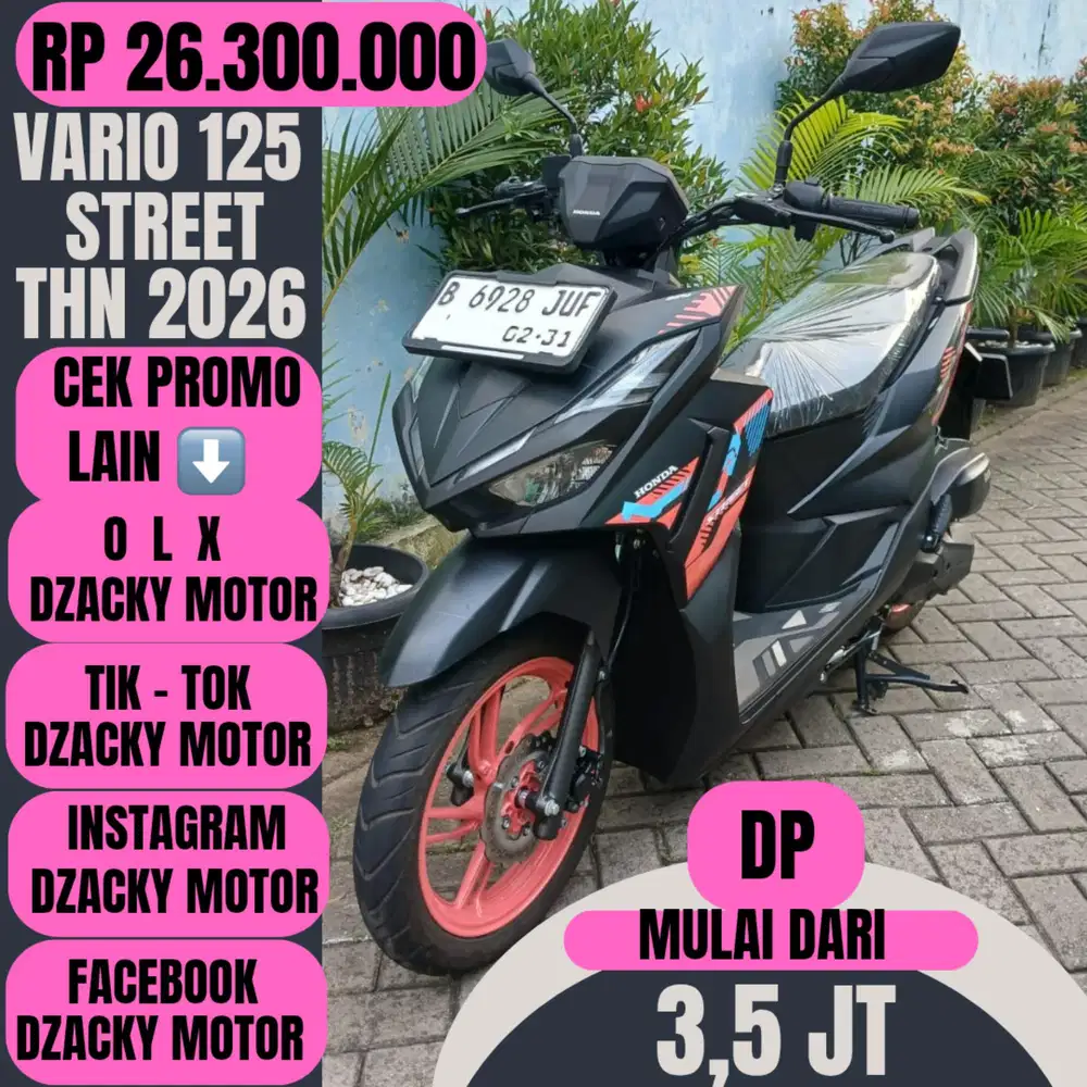VARIO STREET 125 THN 2026;
