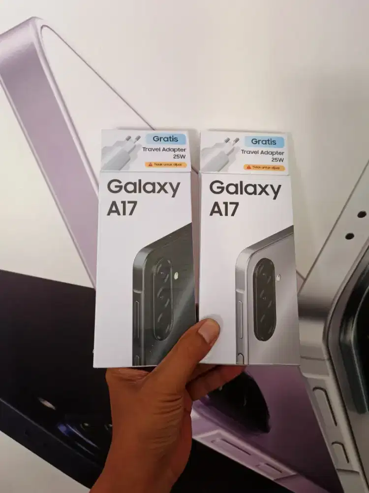 Berminat silahkan WA Samsung Galaxy A17 8/128 Garansi resmi 1thn