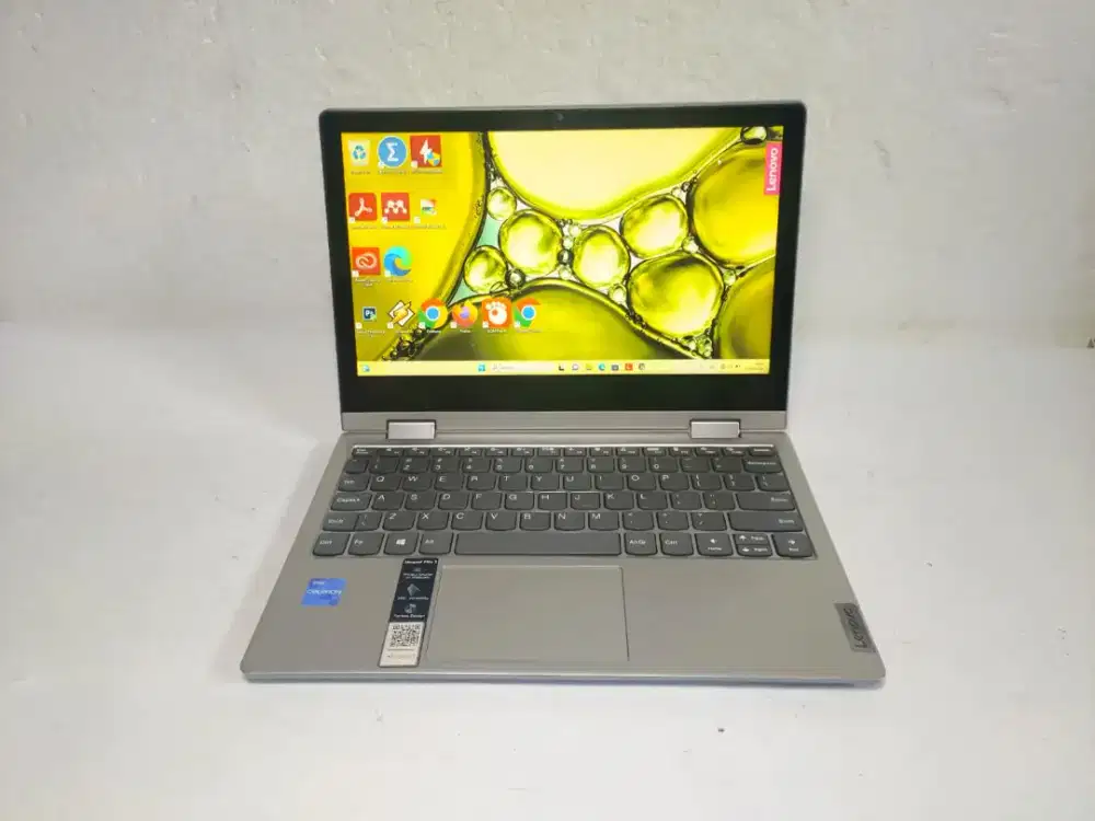 B1136 Lenovo ideapad flex 3-11IGL05 N4020 Ram 4GB ssd 256GB mulus