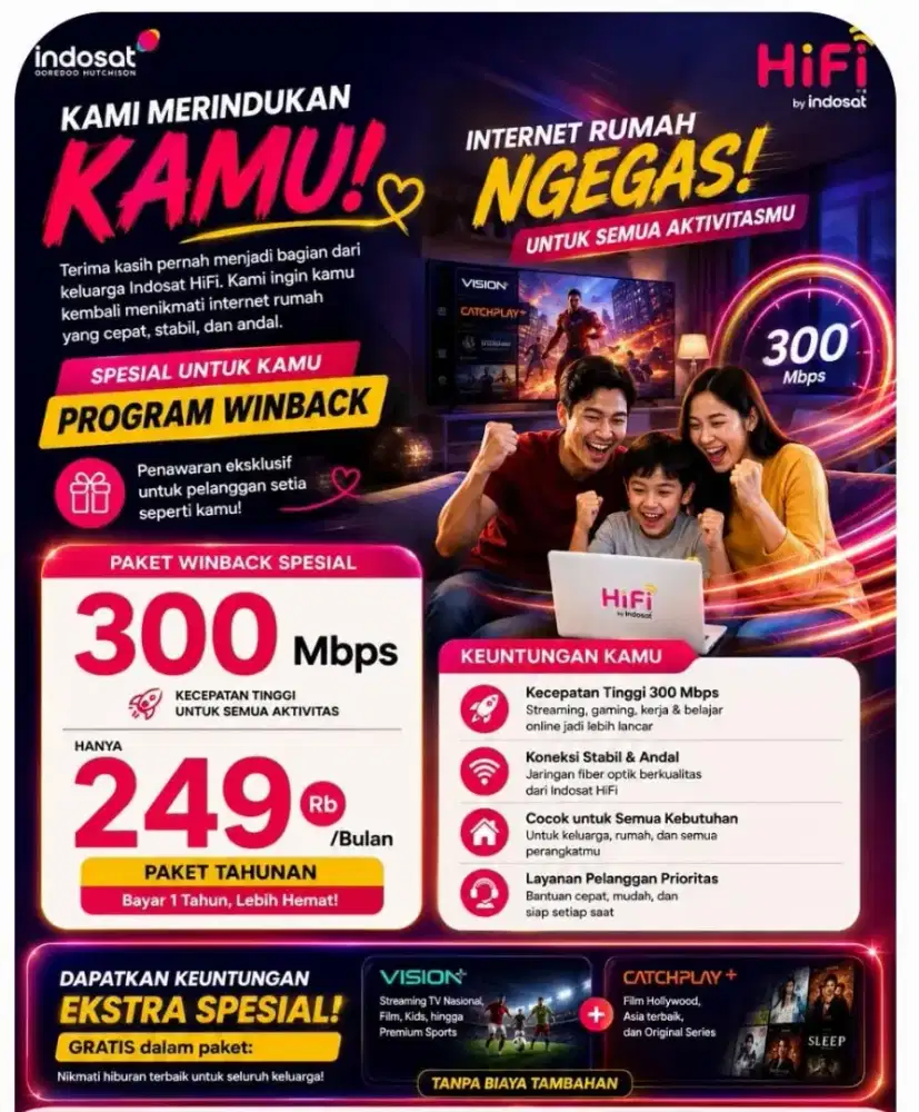 Wifi Indosat hifi