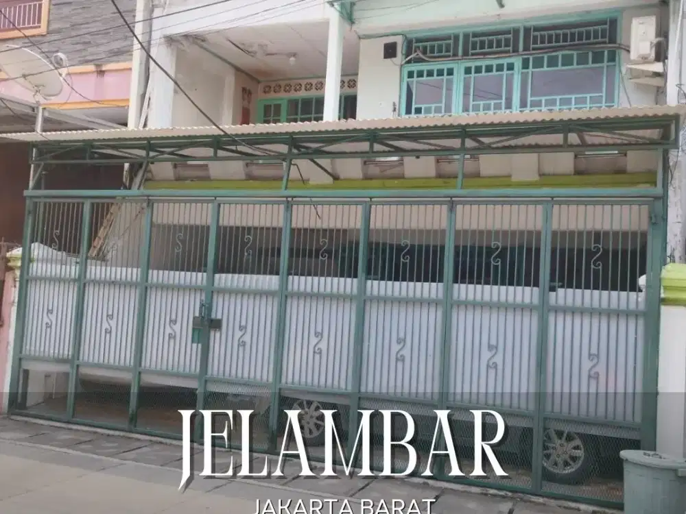 DIJUAL CEPAT RUMAH TINGGAL DALAM KOMPLEK DI JELAMBAR JAKARTA BARAT