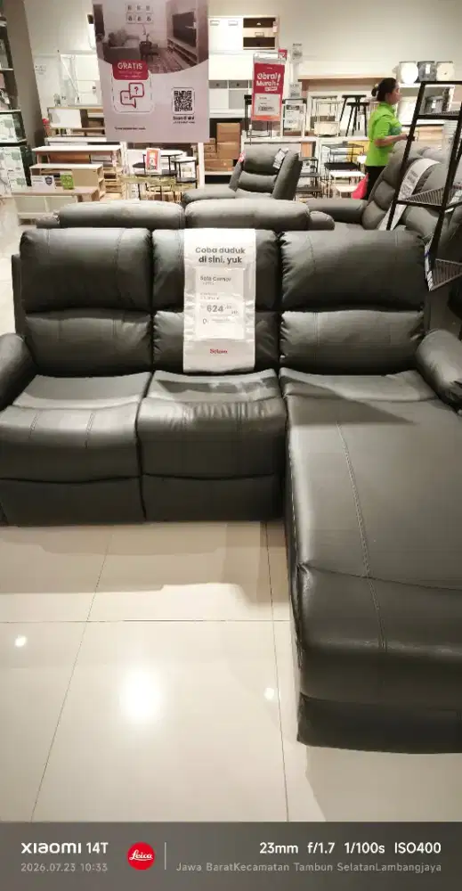SOFA L KULIT SOFA L RECLINER SOFA L SUDUT