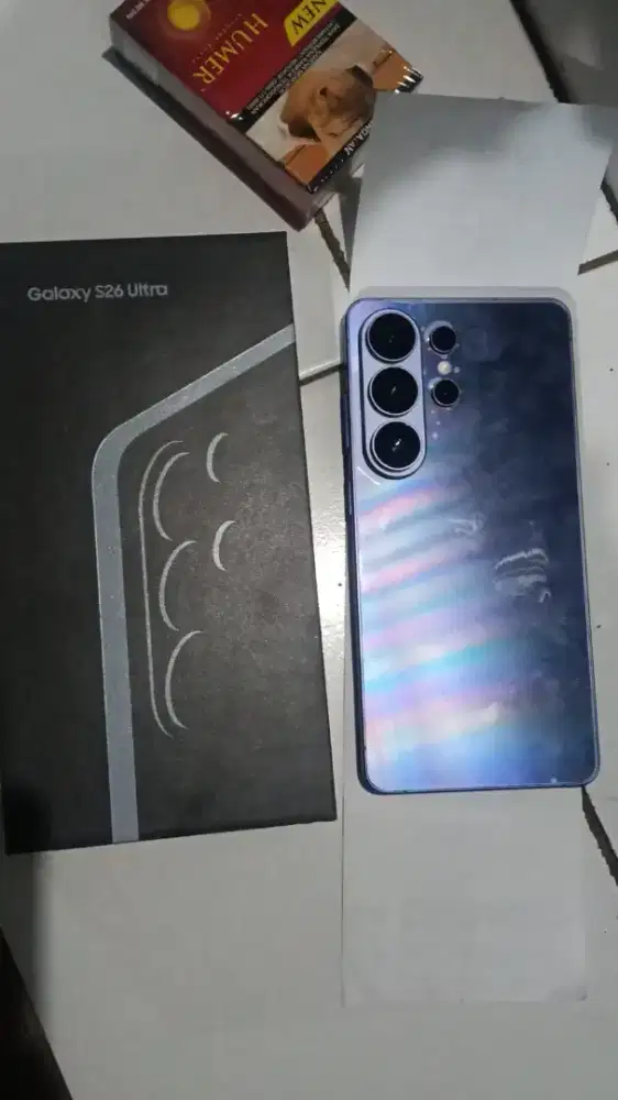 Samsung s26 ultra 12)256 baru belom ad seminggu jual karana Bu no min