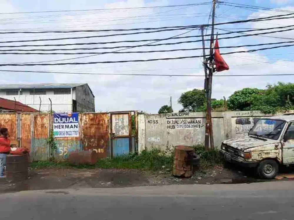 dijual tanah di halim perdana kusuma jurumudi banten