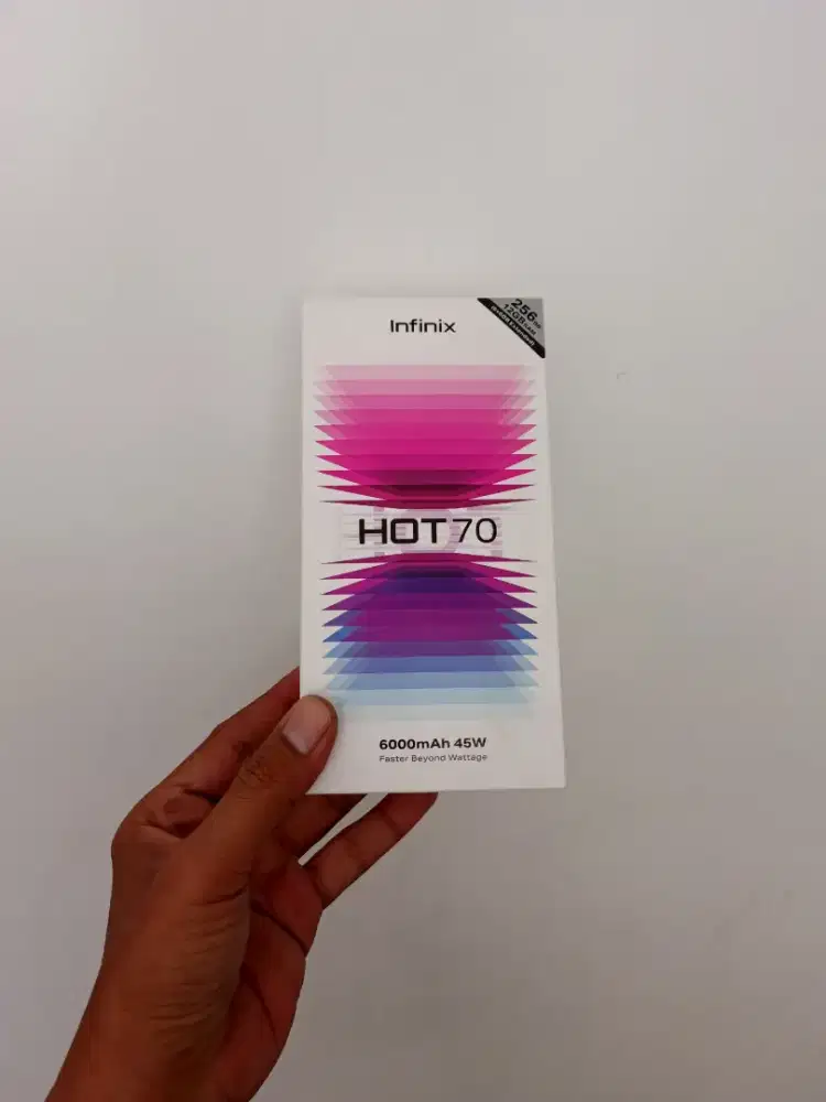 Berminat silahkan WA Infinix Hot 70 6+6/256 Garansi resmi 1thn