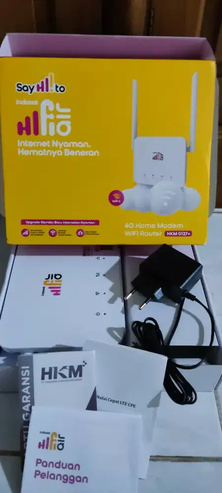 Modem Wifi Kartu 4G Indosat Hifi Air HKM 0127+