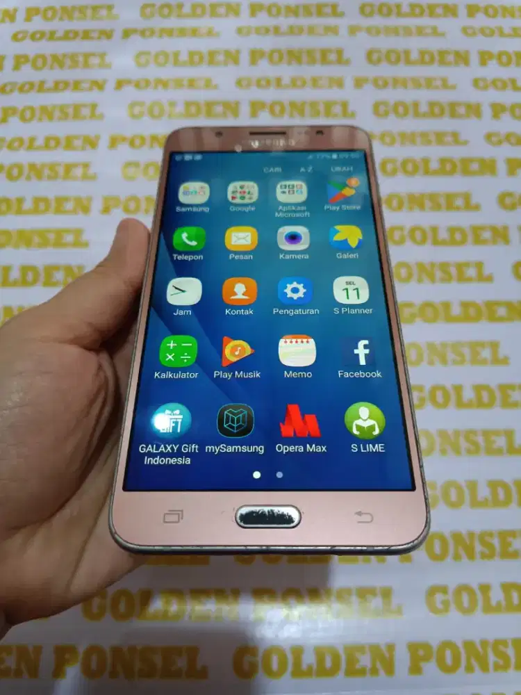 Galaxy J76-Amoled.4G.Ram 2/16GB.ORI #GOLDEN PONSEL