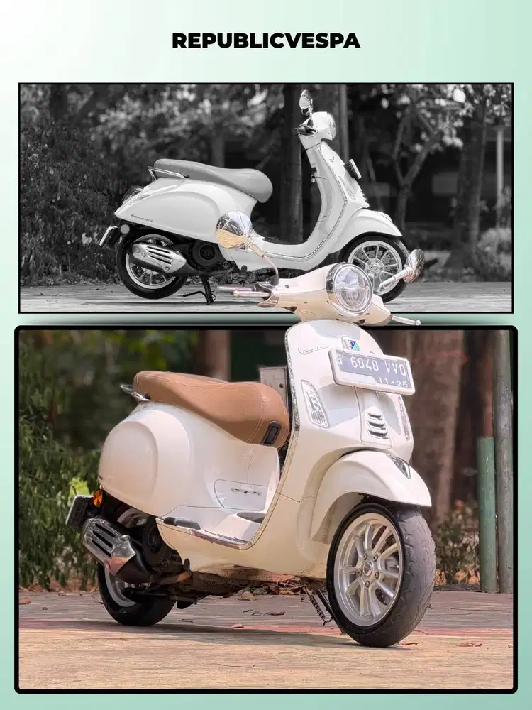 TERMURAH PIAGGIO VESPA PRIMAVERA 150 ABS LED TH 2021 WHITE
