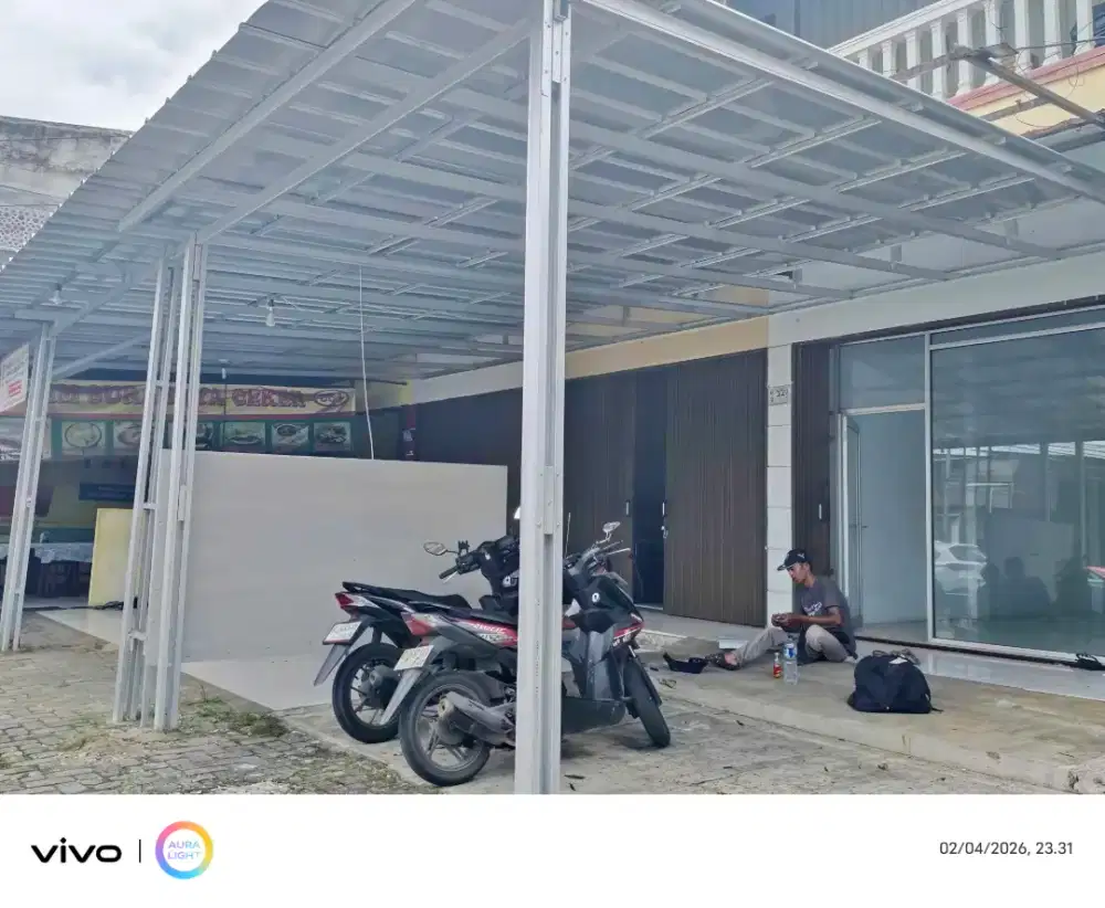 Jasa pasang kanopi baja ringan