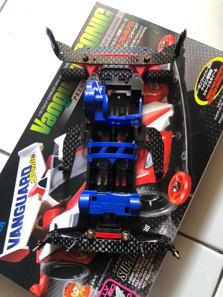 Tamiya Super 2 kosongan carbon new