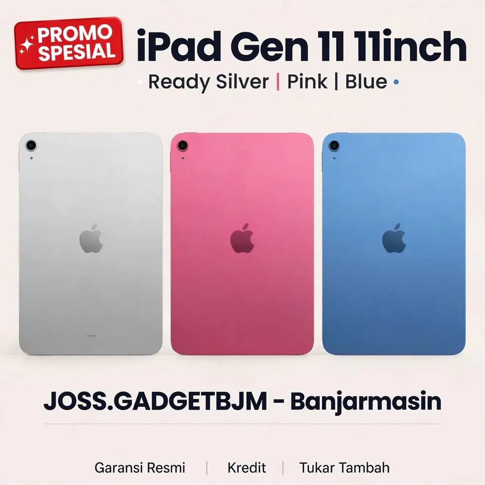 ipad gen 11 128gb iBox wifi only mulus ready 3 unit