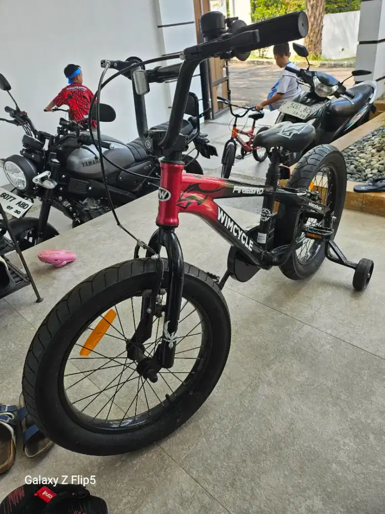 Sepeda anak Wimcycle Firebird BMX Wim 72