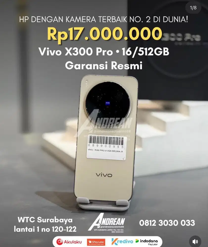 SECOND VIVO X300 PRO 16/512GB