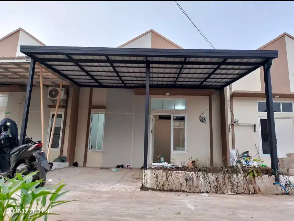 Kanopi, renovasi atap, mezzanine, plafon pvc, perbaikan atap