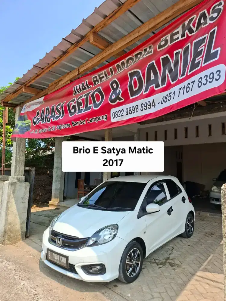 Honda Brio E Satya Matic 2017 Metik