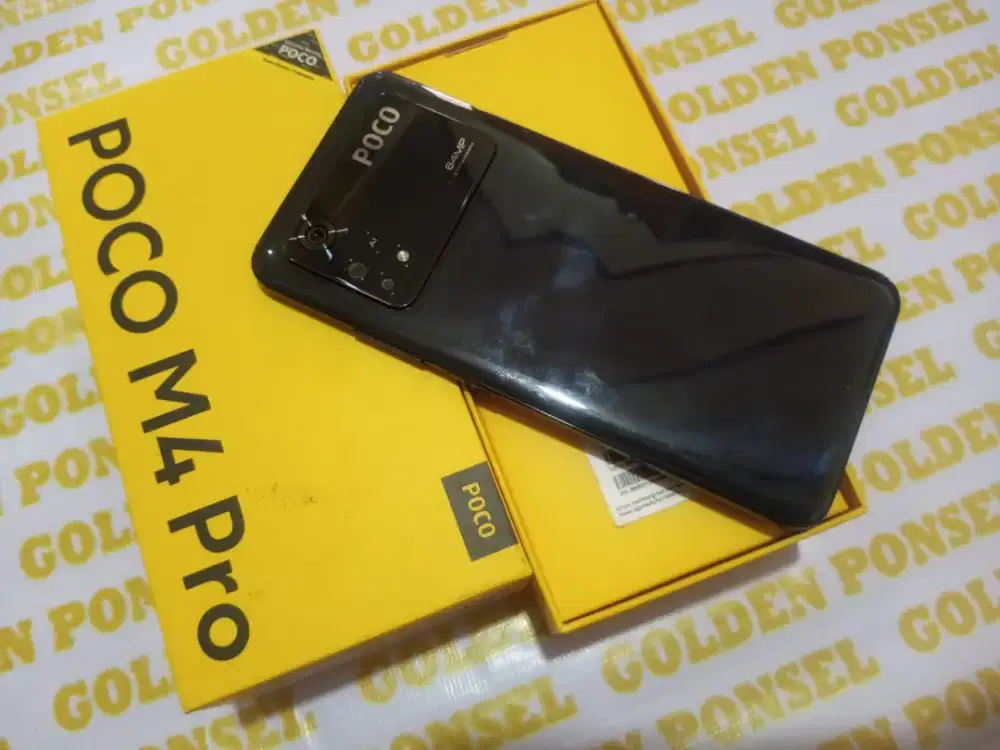 Poco M4 Pro-NFC.4G.Finger.Ram 8+4/256GB.ORI #GOLDEN PONSEL