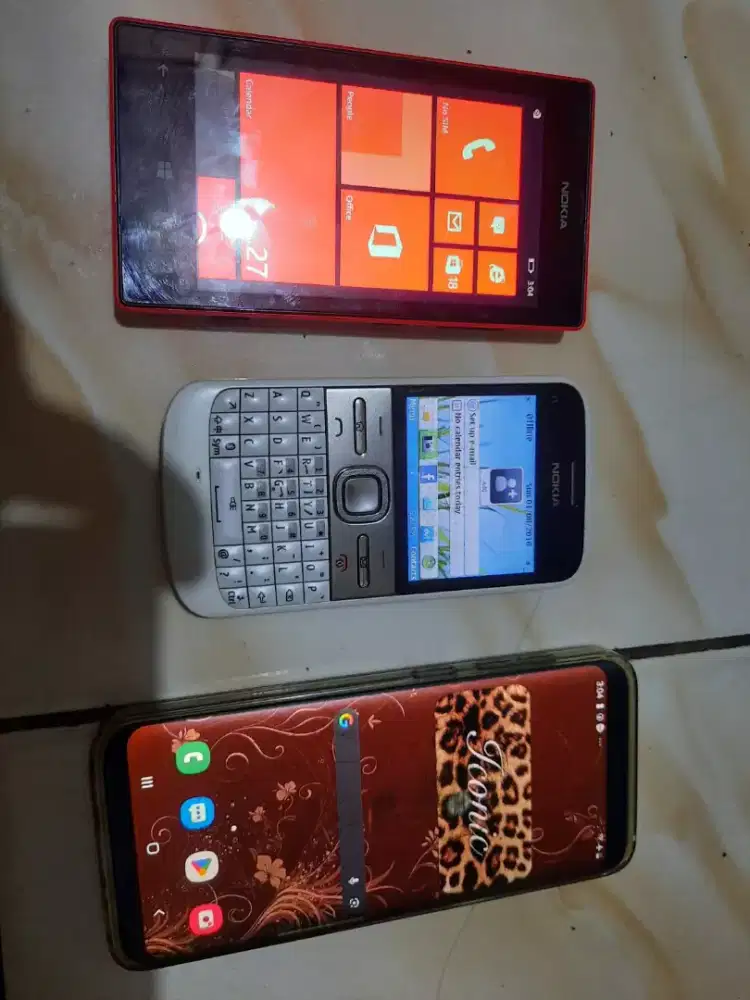 Borong semua samsung S8 nokia lumia dan nokia E5 masih oke